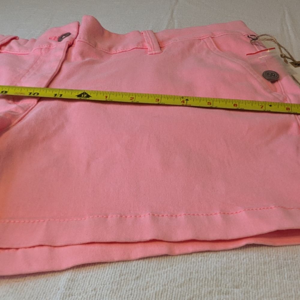 Chic High Waist Pink Women's Shorts - Picture 7 of 11
